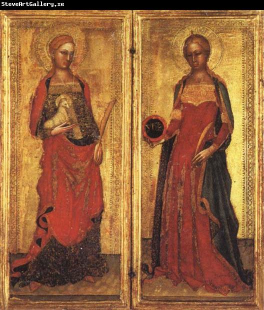 Andrea Bonaiuti St.Agnes and St.Domitilla